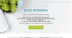 Desktop Screenshot of focusedbloggingconference.com